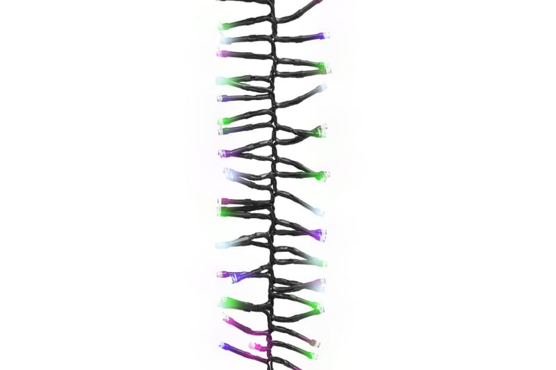 beBasic LED-strenglys med 2000 lysdioder pastell fargerik 40 m PVC - Innredning - Julepynt & helgedekorasjon - Julepynt & juledekorasjon - Lys jul