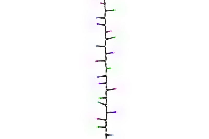 beBasic LED-strenglys med 2000 lysdioder pastell flerfarget 20 m PVC - Innredning - Julepynt & helgedekorasjon - Julepynt & juledekorasjon - Lys jul
