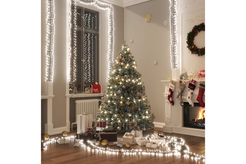 beBasic LED-strenglys med 3000 lysdioder kaldhvit 60 m PVC - Lys jul - Julepynt & juledekorasjon