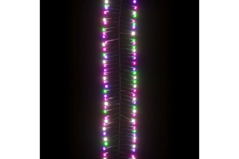 beBasic LED-strenglys med 3000 lysdioder pastell fargerik 60 m PVC - Lys jul - Julepynt & juledekorasjon