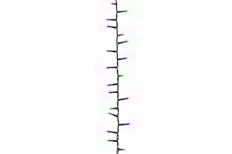 beBasic LED-strenglys med 3000 lysdioder pastell flerfarget 30 m PVC - Innredning - Julepynt & helgedekorasjon - Julepynt & juledekorasjon - Lys jul