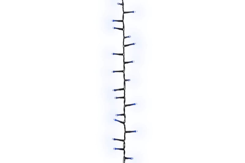 beBasic LED-strenglys med 400 lysdioder blå 4 m PVC - Lys jul - Julepynt & juledekorasjon