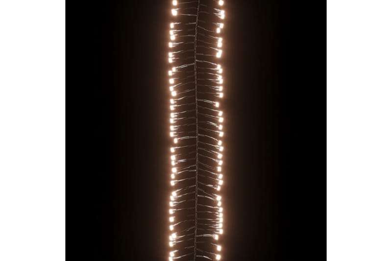 beBasic LED-strenglys med 400 lysdioder varmhvit 8 m PVC - Lys jul - Julepynt & juledekorasjon