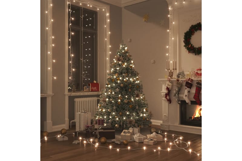 beBasic LED-strenglys med 600 lysdioder varmhvit 60 m PVC - Lys jul - Julepynt & juledekorasjon