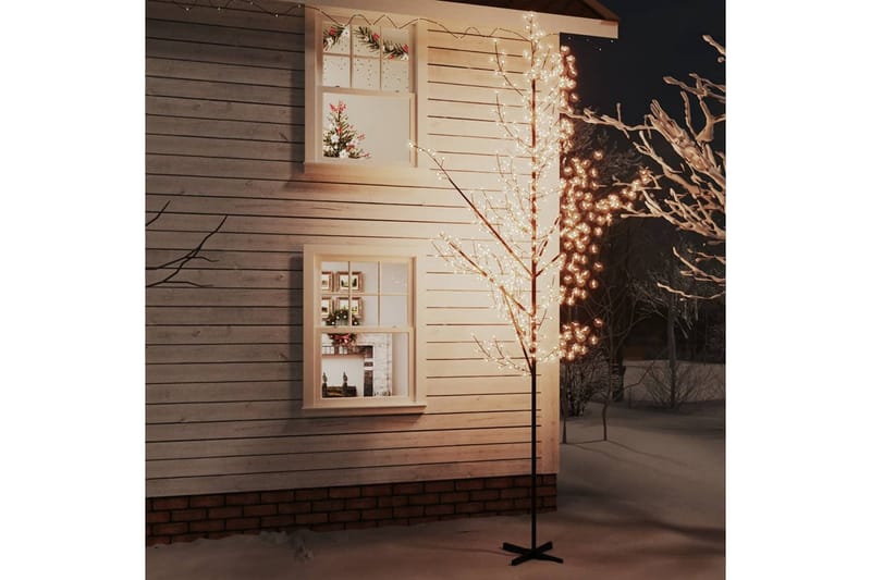 beBasic LED-tre kirsebærblomst varmhvit 672 lysdioder 400 cm - Innredning - Julepynt & helgedekorasjon - Julepynt & juledekorasjon - Plastjuletre