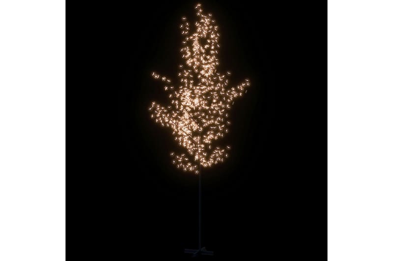 beBasic LED-tre kirsebærblomst varmhvit 672 lysdioder 400 cm - Plastjuletre