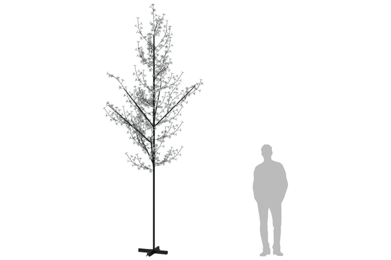 beBasic LED-tre kirsebærblomst varmhvit 672 lysdioder 400 cm - Innredning - Julepynt & helgedekorasjon - Julepynt & juledekorasjon - Plastjuletre
