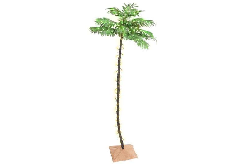beBasic LED-palmetre varmhvit 136 lysdioder 220 cm - Innredning - Julepynt & helgedekorasjon - Julepynt & juledekorasjon - Plastjuletre