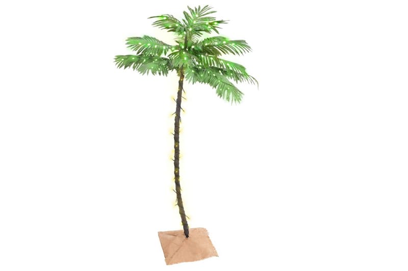 beBasic LED-palmetre varmhvit 88 lysdioder 150 cm - Innredning - Julepynt & helgedekorasjon - Julepynt & juledekorasjon - Plastjuletre