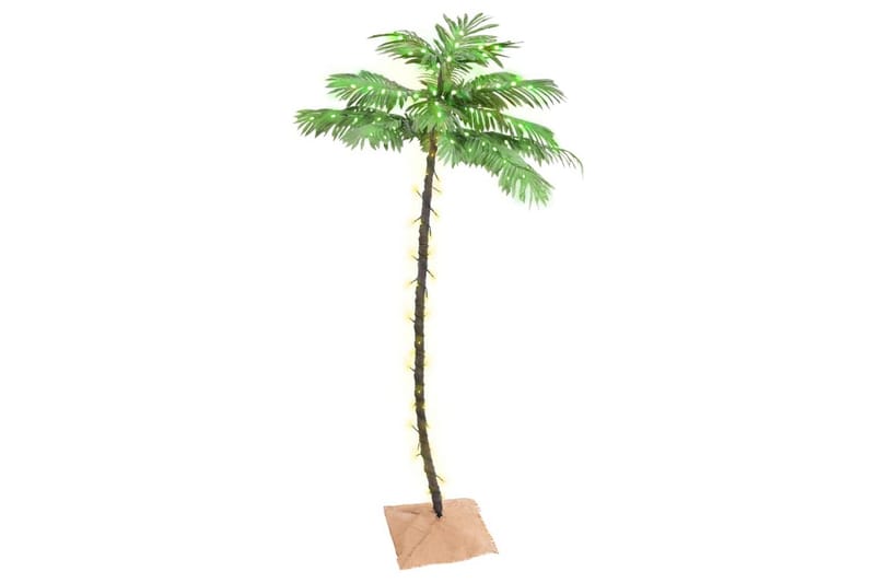 beBasic LED-palmetre varmhvit 96 lysdioder 180 cm - Innredning - Julepynt & helgedekorasjon - Julepynt & juledekorasjon - Plastjuletre