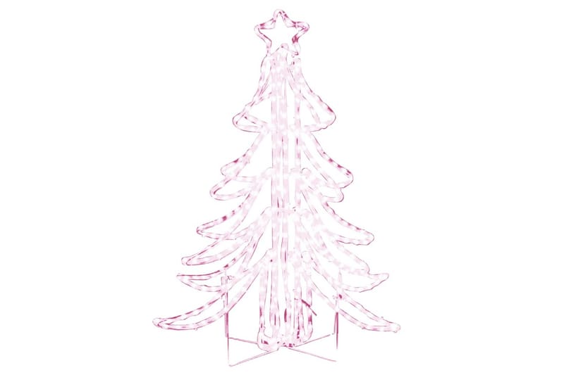 beBasic Sammenleggbar juletrefigur med 360 lysdioder varmhvit - Lys jul - Julepynt & juledekorasjon