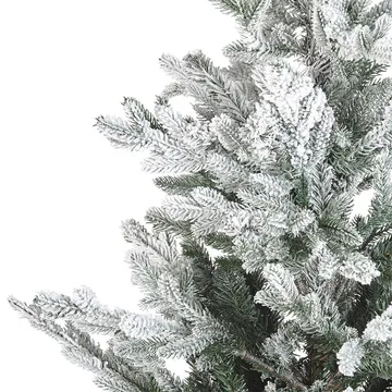 Brisco Snøfull Plastgran 180 cm - Hvit/Grønn - Innredning - Julepynt & helgedekorasjon - Julepynt & juledekorasjon - Plastjuletre