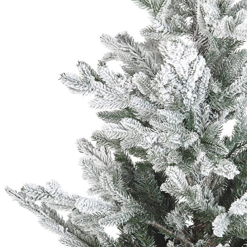 Brisco Snøfull Plastgran 180 cm - Hvit/Grønn - Innredning - Julepynt & helgedekorasjon - Julepynt & juledekorasjon - Plastjuletre