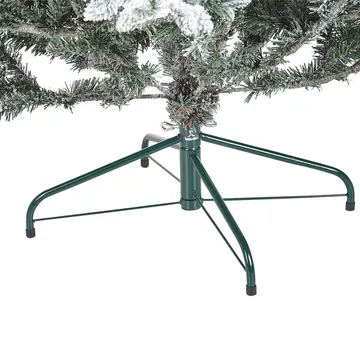 Brisco Snøfull Plastgran 180 cm - Hvit/Grønn - Innredning - Julepynt & helgedekorasjon - Julepynt & juledekorasjon - Plastjuletre