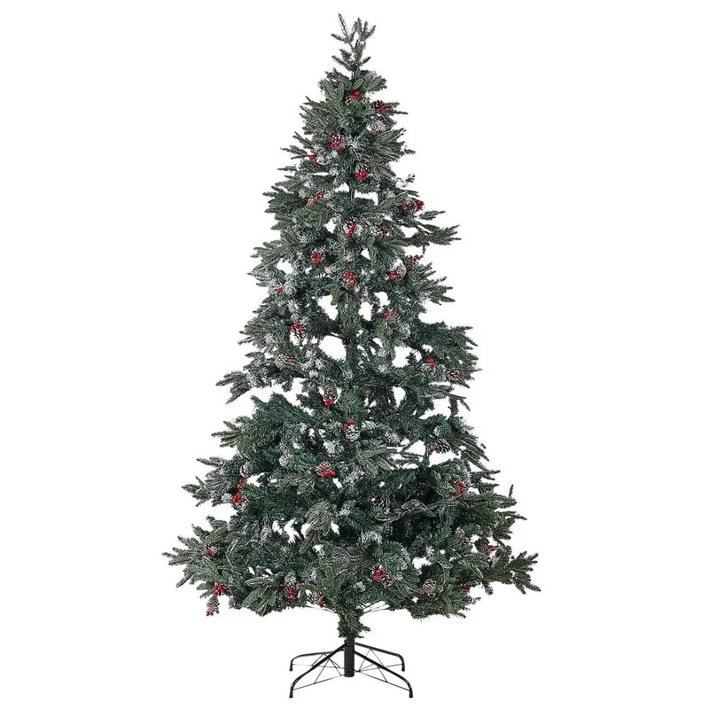 Denali Plastgran 240 cm, Grønn/Rød/Hvit
