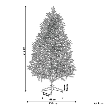 Farnham Plastgran 210 cm - Rosa - Innredning - Julepynt & helgedekorasjon - Julepynt & juledekorasjon - Plastjuletre