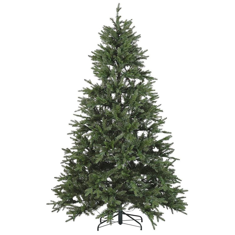 Fiddle Plastgran 210 cm med Belysning - Grønn - Innredning - Julepynt & helgedekorasjon - Julepynt & juledekorasjon - Plastjuletre