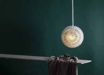 Frost papirstjerne med belysning 50 cm - hvit - Innredning - Julepynt & helgedekorasjon - Julepynt & juledekorasjon