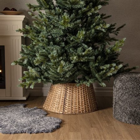Granig Beskyttelseskant til juletre 62 cm - beigegrå - Innredning - Julepynt & helgedekorasjon - Julepynt & juledekorasjon - Juletekstil - Juletrematte