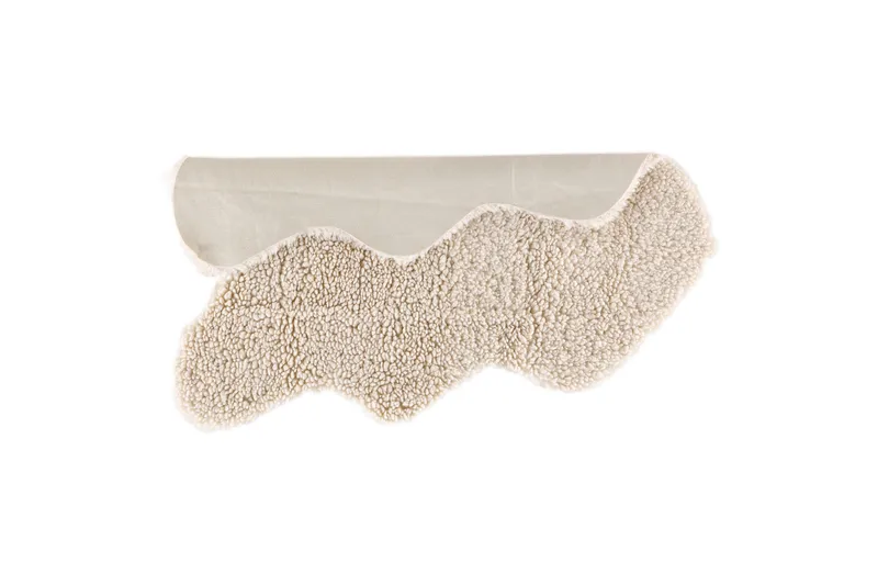 Katy Setepute 60x90 cm - Hvid - Tekstiler - Sitteputer