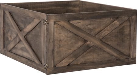 Woody Beskyttelseskant Juletretilbehør 45 cm - mørkebrun - Innredning - Julepynt & helgedekorasjon - Julepynt & juledekorasjon - Juletekstil - Juletrematte