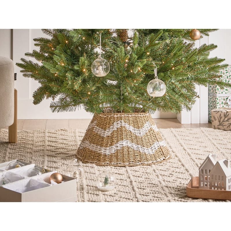 Juletrefot Hiver - Naturlig, Hvit 43x43x24 cm - Innredning - Julepynt & helgedekorasjon - Julepynt & juledekorasjon - Juletrefot