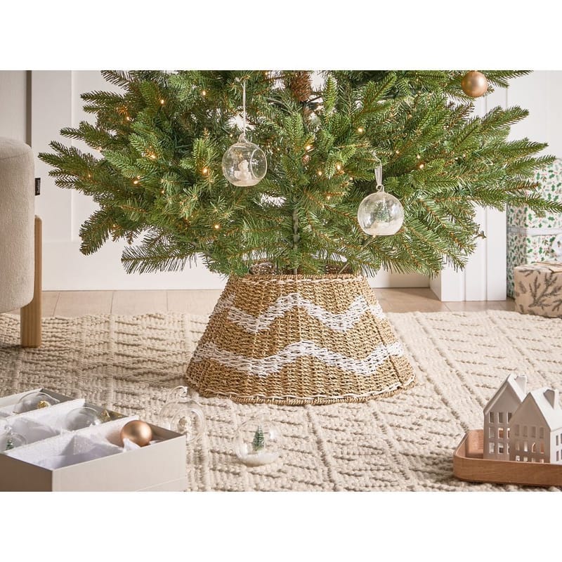 Juletrefot Hiver - Naturlig, Hvit 43x43x24 cm - Innredning - Julepynt & helgedekorasjon - Julepynt & juledekorasjon - Juletrefot