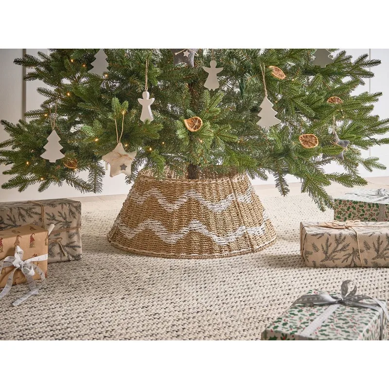 Juletrefot Hiver - Naturlig, Hvit 51x51x24 cm - Innredning - Julepynt & helgedekorasjon - Julepynt & juledekorasjon - Juletrefot