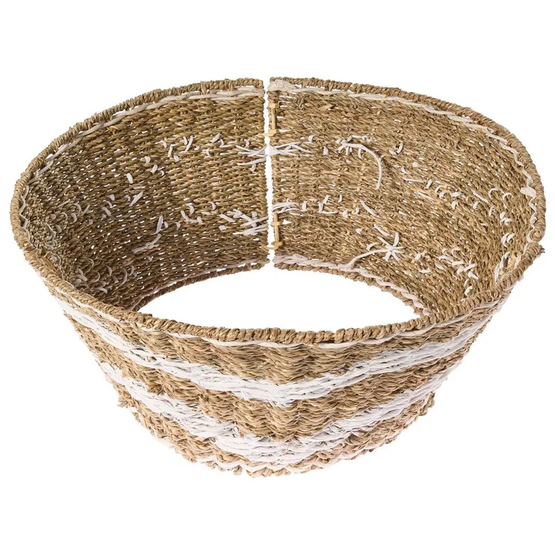 Juletrefot Hiver - Naturlig, Hvit 60x60x29 cm - Innredning - Julepynt & helgedekorasjon - Julepynt & juledekorasjon - Juletrefot