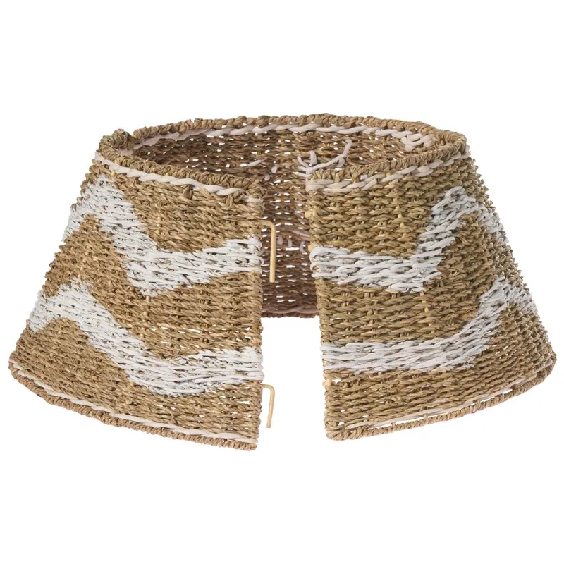 Juletrefot Hiver - Naturlig, Hvit 60x60x29 cm - Innredning - Julepynt & helgedekorasjon - Julepynt & juledekorasjon - Juletrefot