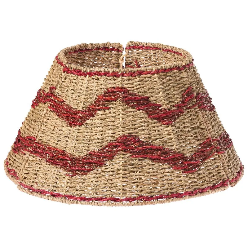 Juletrefot Hiver - Naturlig, Rød 43x43x24 cm - Innredning - Julepynt & helgedekorasjon - Julepynt & juledekorasjon - Juletrefot