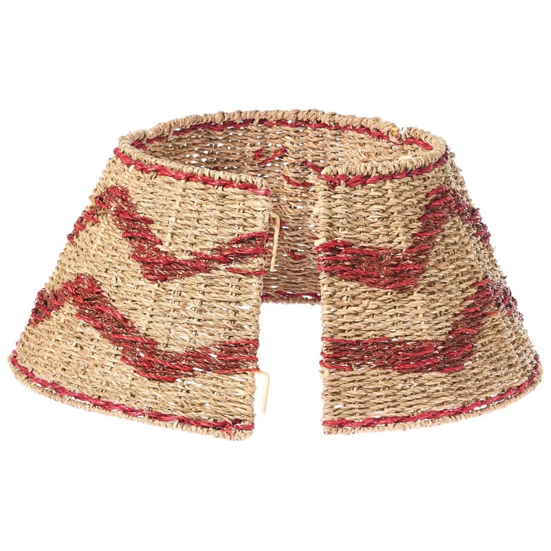 Juletrefot Hiver - Naturlig, Rød 51x51x24 cm - Innredning - Julepynt & helgedekorasjon - Julepynt & juledekorasjon - Juletrefot