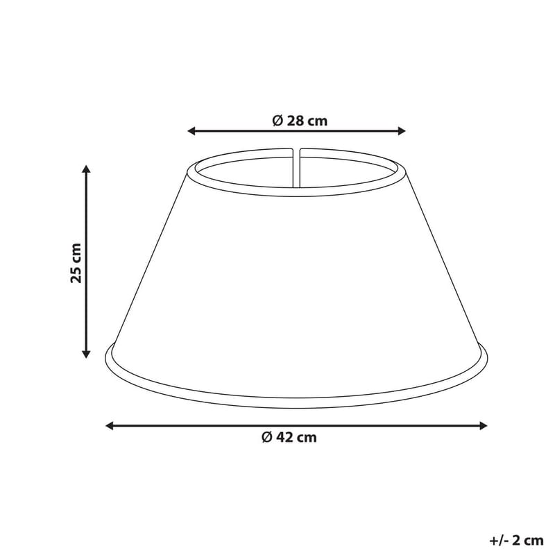 Juletrefot Neige - 42x42x25 cm - Innredning - Julepynt & helgedekorasjon - Julepynt & juledekorasjon - Juletrefot