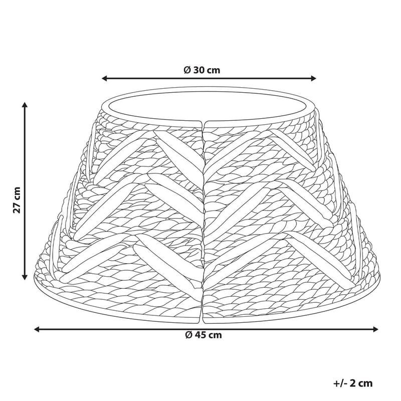 Juletrefot Sapin - 45x45x27 cm - Innredning - Julepynt & helgedekorasjon - Julepynt & juledekorasjon - Juletrefot