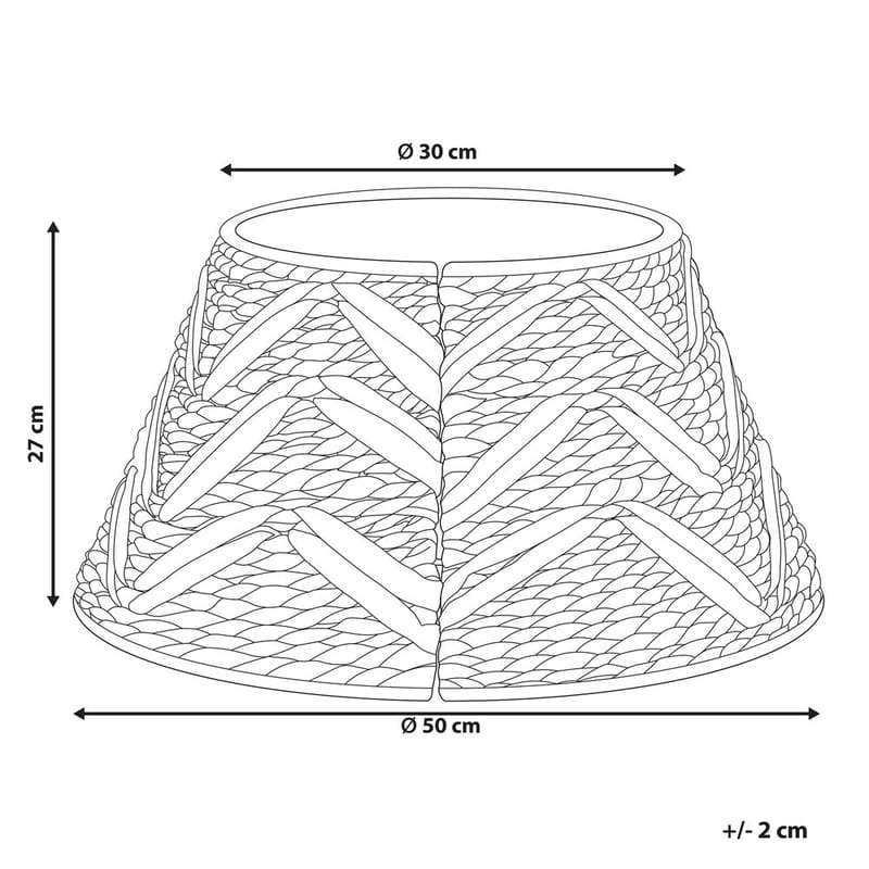 Juletrefot Sapin - 50x50x27 cm - Innredning - Julepynt & helgedekorasjon - Julepynt & juledekorasjon - Juletrefot