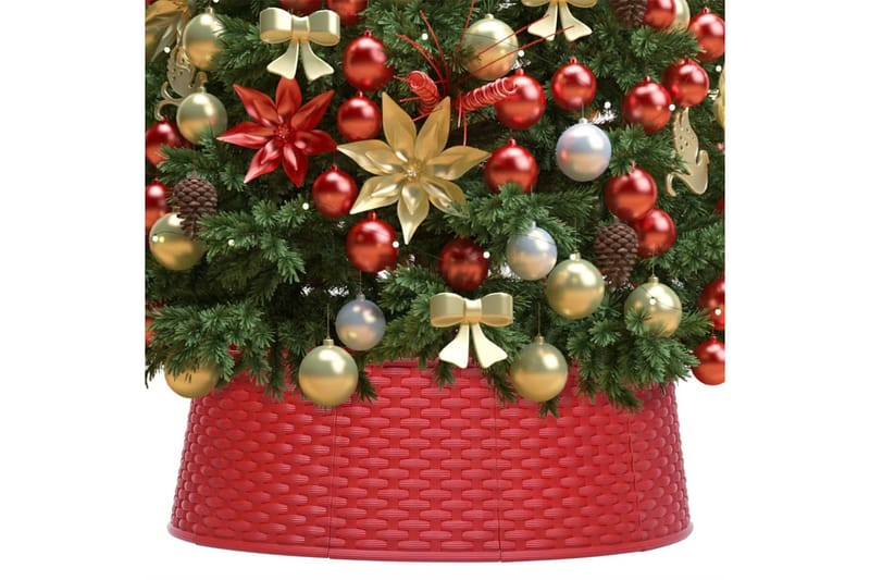 Juletreskjørt rødt 65x19,5 cm - Rød - Julepynt & juledekorasjon - Juletrepynt & julekuler