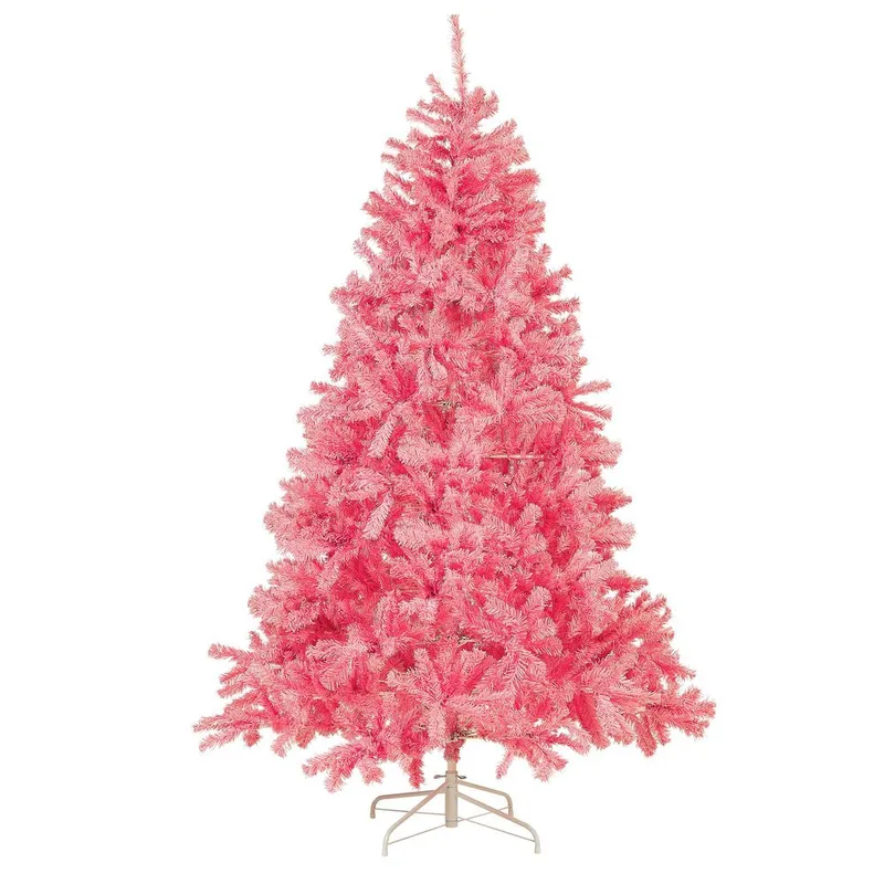 Kunstig Juletre Farnham, Rosa 150x150x210 cm