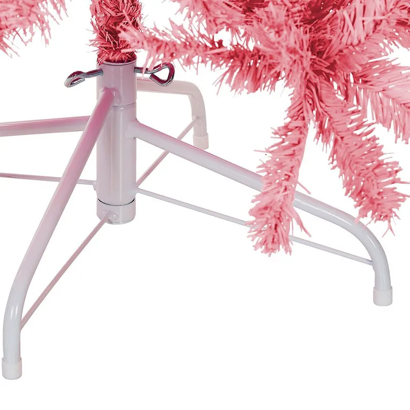 Kunstig Juletre Farnham - Rosa 150x150x210 cm - Innredning - Julepynt & helgedekorasjon - Julepynt & juledekorasjon - Plastjuletre