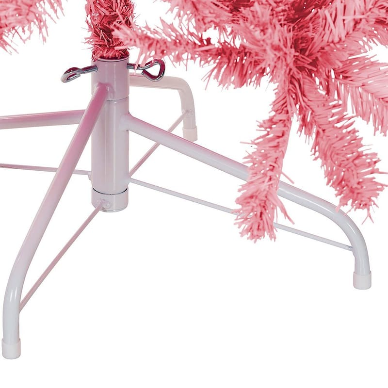 Kunstig Juletre Farnham - Rosa 150x150x210 cm - Innredning - Julepynt & helgedekorasjon - Julepynt & juledekorasjon - Plastjuletre