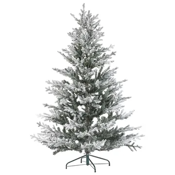 Kunstig Snødekket Juletre Brisco - 115x115x180 cm - Innredning - Julepynt & helgedekorasjon - Julepynt & juledekorasjon - Plastjuletre