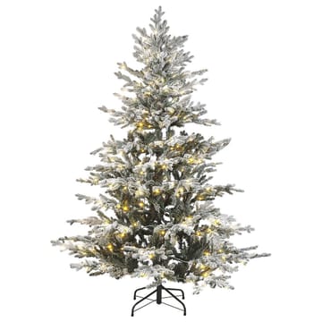Kunstig Snødekket Juletre Brisco - 131x115x180 cm - Innredning - Julepynt & helgedekorasjon - Julepynt & juledekorasjon - Plastjuletre