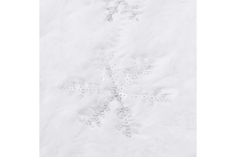 Luksus juletreskjørt hvit 90 cm fuskepels - Hvit - Innredning - Julepynt & helgedekorasjon - Julepynt & juledekorasjon - Juletekstil - Juletrematte