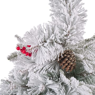 Masala Liten Snøaktig Plastgran 120 cm - Hvit/Grønn - Innredning - Julepynt & helgedekorasjon - Julepynt & juledekorasjon - Plastjuletre