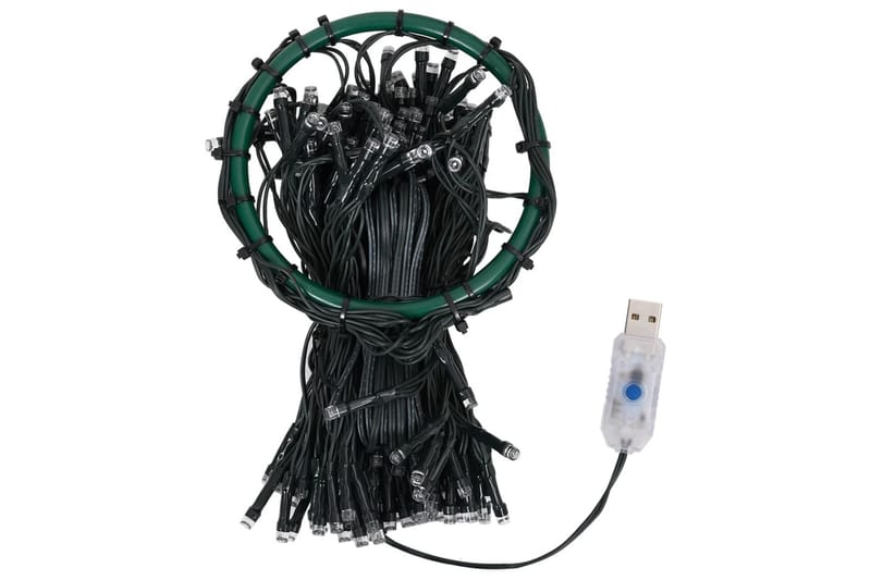 Nettlys for juletre med 180 LED blå 180 cm - Blå - Innredning - Julepynt & helgedekorasjon - Julepynt & juledekorasjon