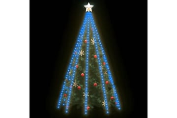 Nettlys for juletre med 400 LED blå 400 cm - Blå - Innredning - Julepynt & helgedekorasjon - Julepynt & juledekorasjon