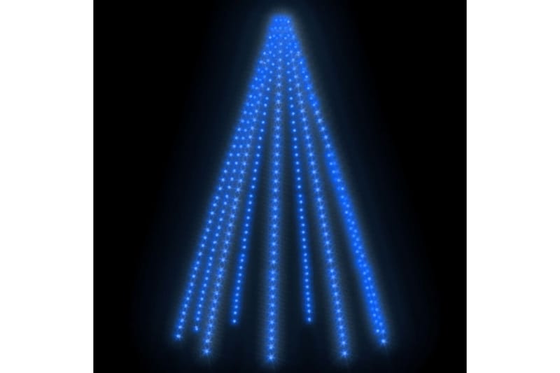 Nettlys for juletre med 400 LED blå 400 cm - Blå - Julepynt & juledekorasjon - Juletrepynt & julekuler