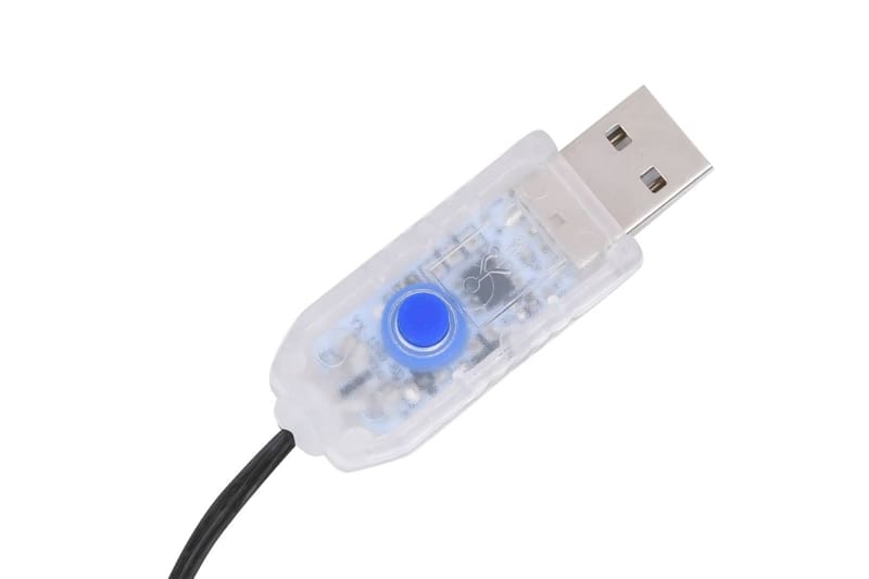 Nettlys for jultre med 250 LED blå 250 cm - Blå - Innredning - Julepynt & helgedekorasjon - Julepynt & juledekorasjon