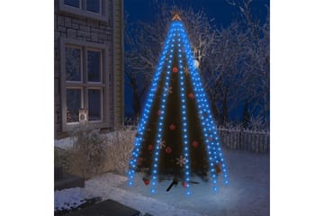 Nettlys for jultre med 250 LED blå 250 cm - Blå - Innredning - Julepynt & helgedekorasjon - Julepynt & juledekorasjon