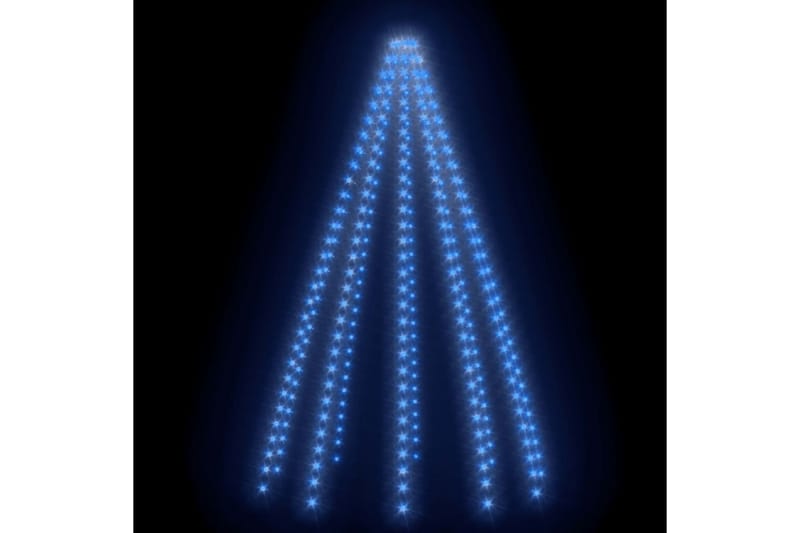 Nettlys for jultre med 300 LED blå 300 cm - Blå - Innredning - Julepynt & helgedekorasjon - Julepynt & juledekorasjon