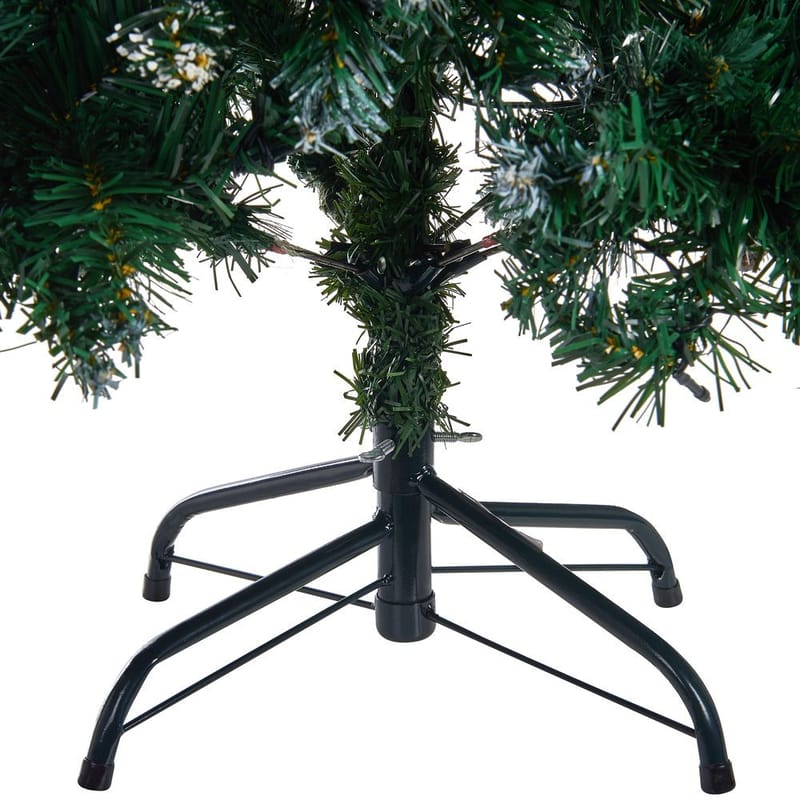 Palomar Liten Plastgran 120 cm med Belysning - Grønn/Svart - Innredning - Julepynt & helgedekorasjon - Julepynt & juledekorasjon - Plastjuletre